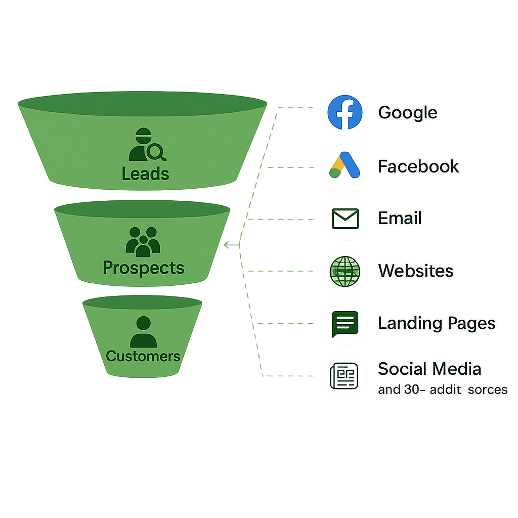 Lead Funnel Visualization